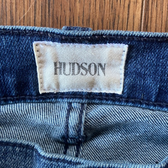 RARE Hudson button up Flare Jeans - Picture 6 of 7